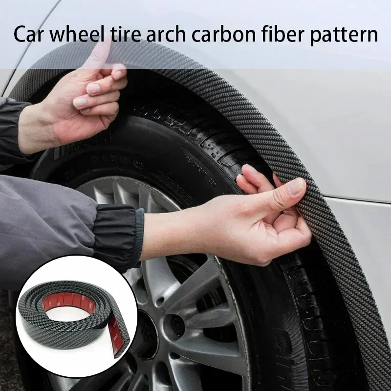 Carbon Fiber Pattern Car Wheels Tire Arches Car Wheels Fenders Horn Arch Trim Lip Extension Molded Protection Auto Accessories
Carbon Fiber Pattern Car Wheels Tire Arches Car Wheels Fenders Horn Arch Trim Lip Extension Molded Protection Auto Accessories