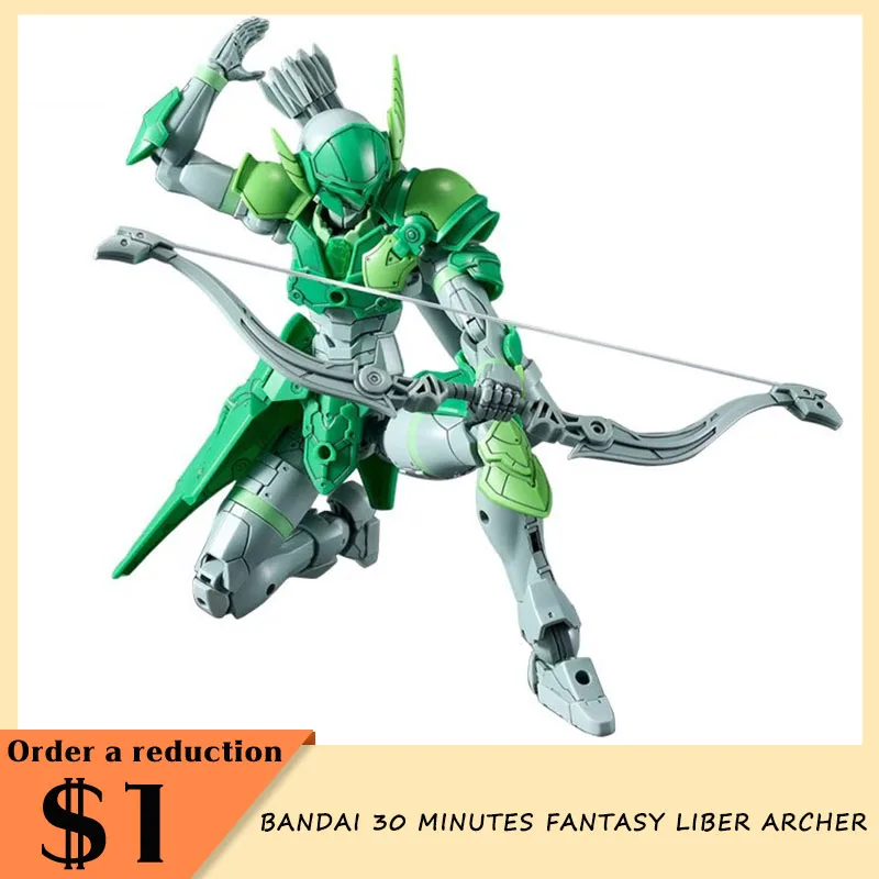 Bandai 30 Minutes Fantasy Liber Archer Action Figure Assembly Model Toy Fantasy Series Anime Figurine Collect Doll Gift Ornament
Bandai 30 Minutes Fantasy Liber Archer Action Figure Assembly Model Toy Fantasy Series Anime Figurine Collect Doll Gift Ornament