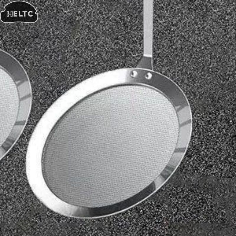 Fine Mesh Strainer Stainless Steel Metal Flat Colander Cooking Skimmer Ladle Colander With Handle Food Strainer Kitchen Tools
Fine Mesh Strainer Stainless Steel Metal Flat Colander Cooking Skimmer Ladle Colander With Handle Food Strainer Kitchen Tools