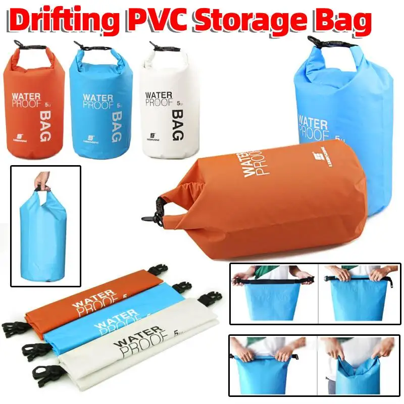 5L Waterproof Dry Water Bag Drifting Swimming Clothes Storage Pack Ultralight Floating PVC Mesh Phone Pouch for Outdoor Rafting
5L Waterproof Dry Water Bag Drifting Swimming Clothes Storage Pack Ultralight Floating PVC Mesh Phone Pouch for Outdoor Rafting