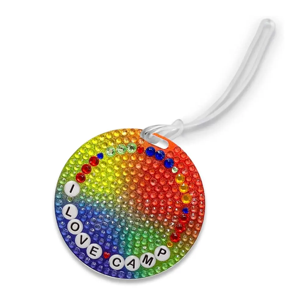 Free Shipping® Rhinestone Luggage Tag - 3.5” Sparkly Personalized Bag Tag, Dual-Sided for Contact Info, Secure Strap, Travel & G
Free Shipping® Rhinestone Luggage Tag - 3.5” Sparkly Personalized Bag Tag, Dual-Sided for Contact Info, Secure Strap, Travel & G