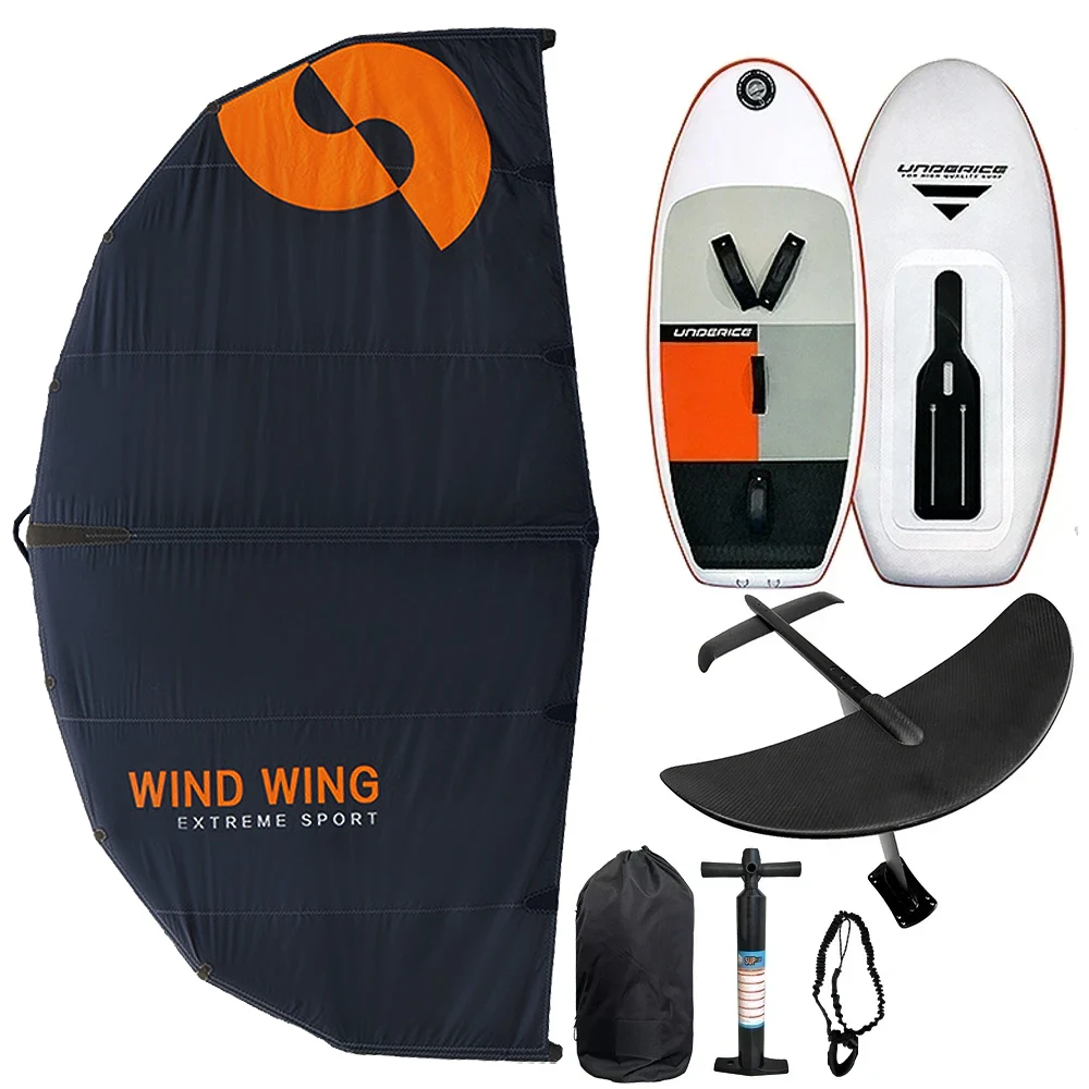 UICE Surfing Wing Foils Hydrofoil Wind Set 105L/104L Foil Board of 4.1/5.0㎡ Wingfoil Board With Hydrofoil Board Set
UICE Surfing Wing Foils Hydrofoil Wind Set 105L/104L Foil Board of 4.1/5.0㎡ Wingfoil Board With Hydrofoil Board Set