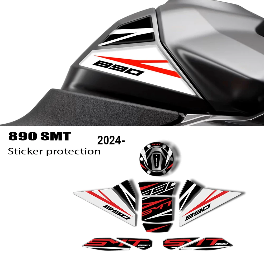 Motorcycle Decal Kit Tank Pad Protection Sticker 3D For 890SMT 890 SMT 2024
Motorcycle Decal Kit Tank Pad Protection Sticker 3D For 890SMT 890 SMT 2024