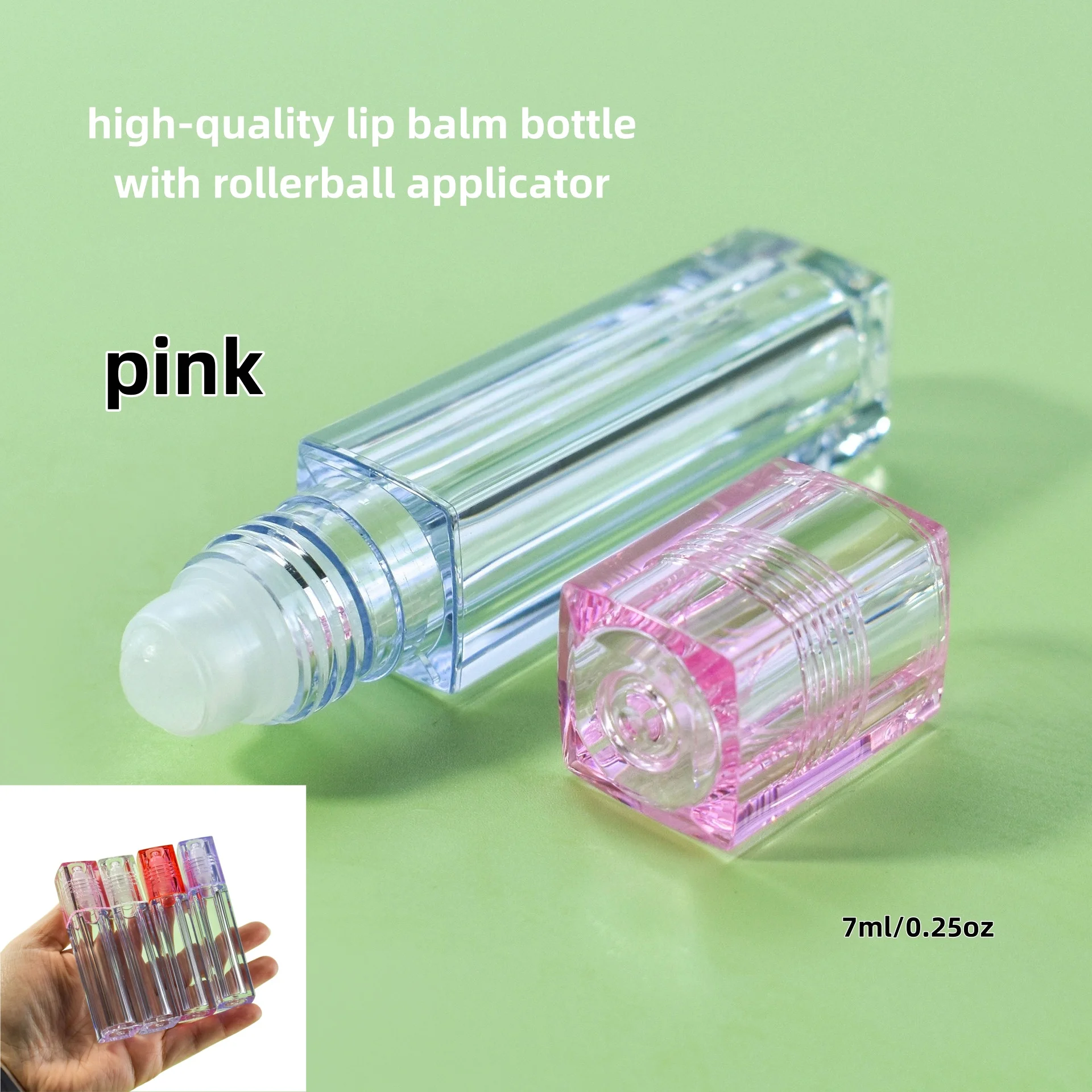 10PCS 6.5ml Multi-color Lid Can Be Used To Fill Beauty Containers, with High-quality Lip Lubricant Bottle with Ball Bearings
10PCS 6.5ml Multi-color Lid Can Be Used To Fill Beauty Containers, with High-quality Lip Lubricant Bottle with Ball Bearings