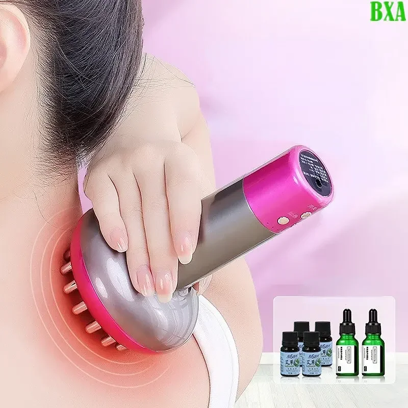 Electric 6-speed Meridian Brush Rechargeable Micro-current Vibration Heating Therapy Anti-cellulite Slimming Massager Scraping S
Electric 6-speed Meridian Brush Rechargeable Micro-current Vibration Heating Therapy Anti-cellulite Slimming Massager Scraping S
