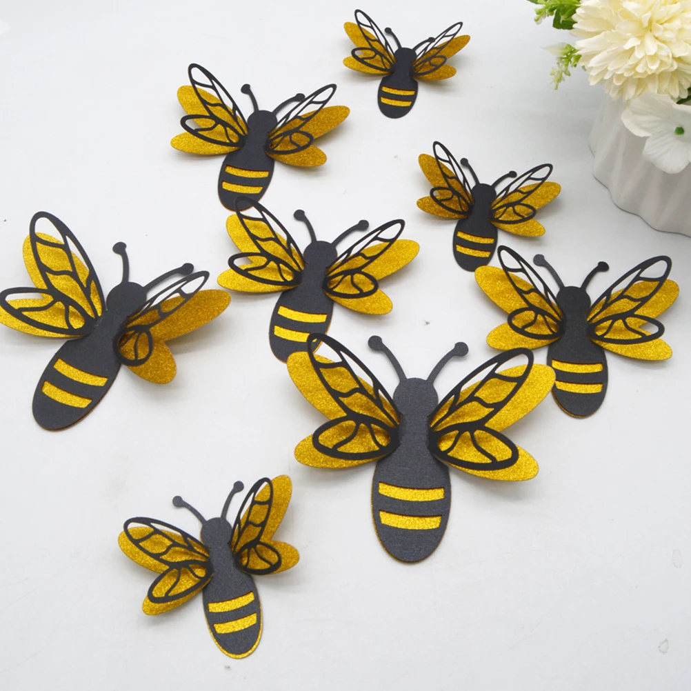 12 Pcs Simulation Bee Stickers Home Decor Paper Wall Decal Girls Room 3D Bee Wall Stickers Party Decorations DIY
12 Pcs Simulation Bee Stickers Home Decor Paper Wall Decal Girls Room 3D Bee Wall Stickers Party Decorations DIY