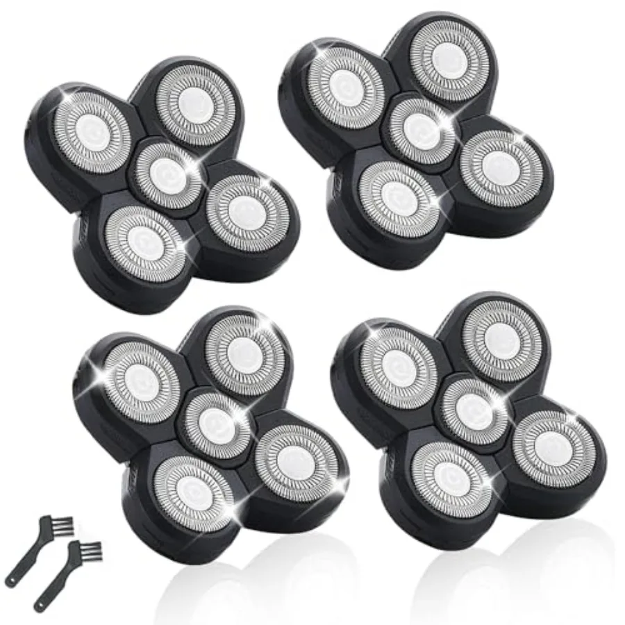 4 Pack Shaver Replacement Blades Compatible with Freedom Head Shaver, Head and Face Electric Razor Shaver Head
4 Pack Shaver Replacement Blades Compatible with Freedom Head Shaver, Head and Face Electric Razor Shaver Head