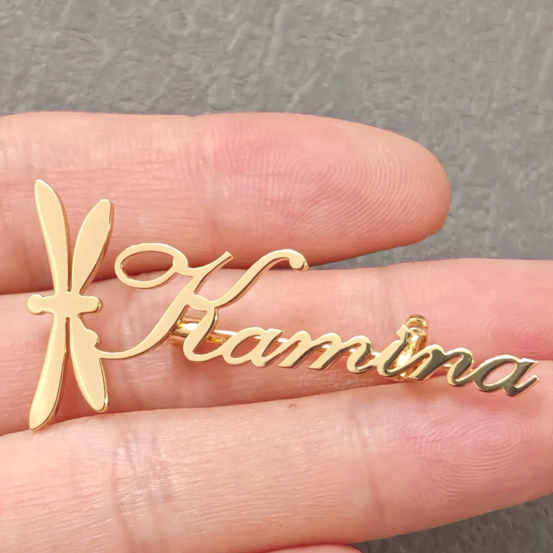 Customized Butterfly Brooch Stainless Steel Name Customized Valentine's Day Gift for Boys and Girls
Customized Butterfly Brooch Stainless Steel Name Customized Valentine's Day Gift for Boys and Girls