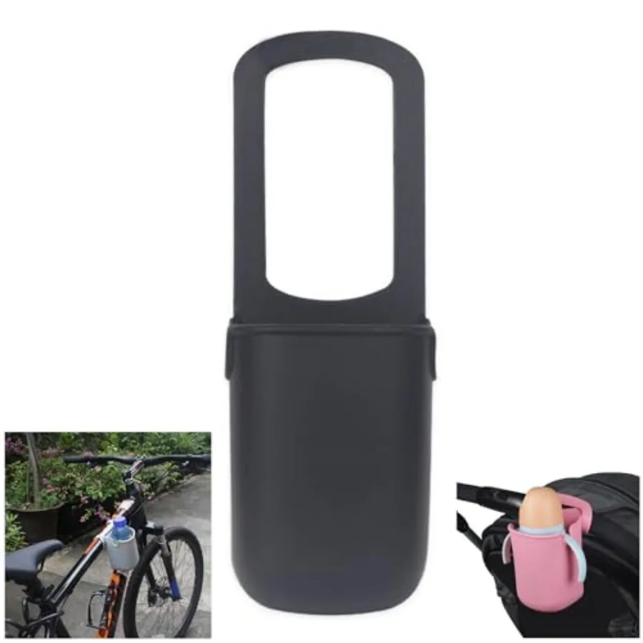 Stroller cup holder for outdoor use, silicone material, black, removable and universal portable design fits bicycle, walker, sc
Stroller cup holder for outdoor use, silicone material, black, removable and universal portable design fits bicycle, walker, sc