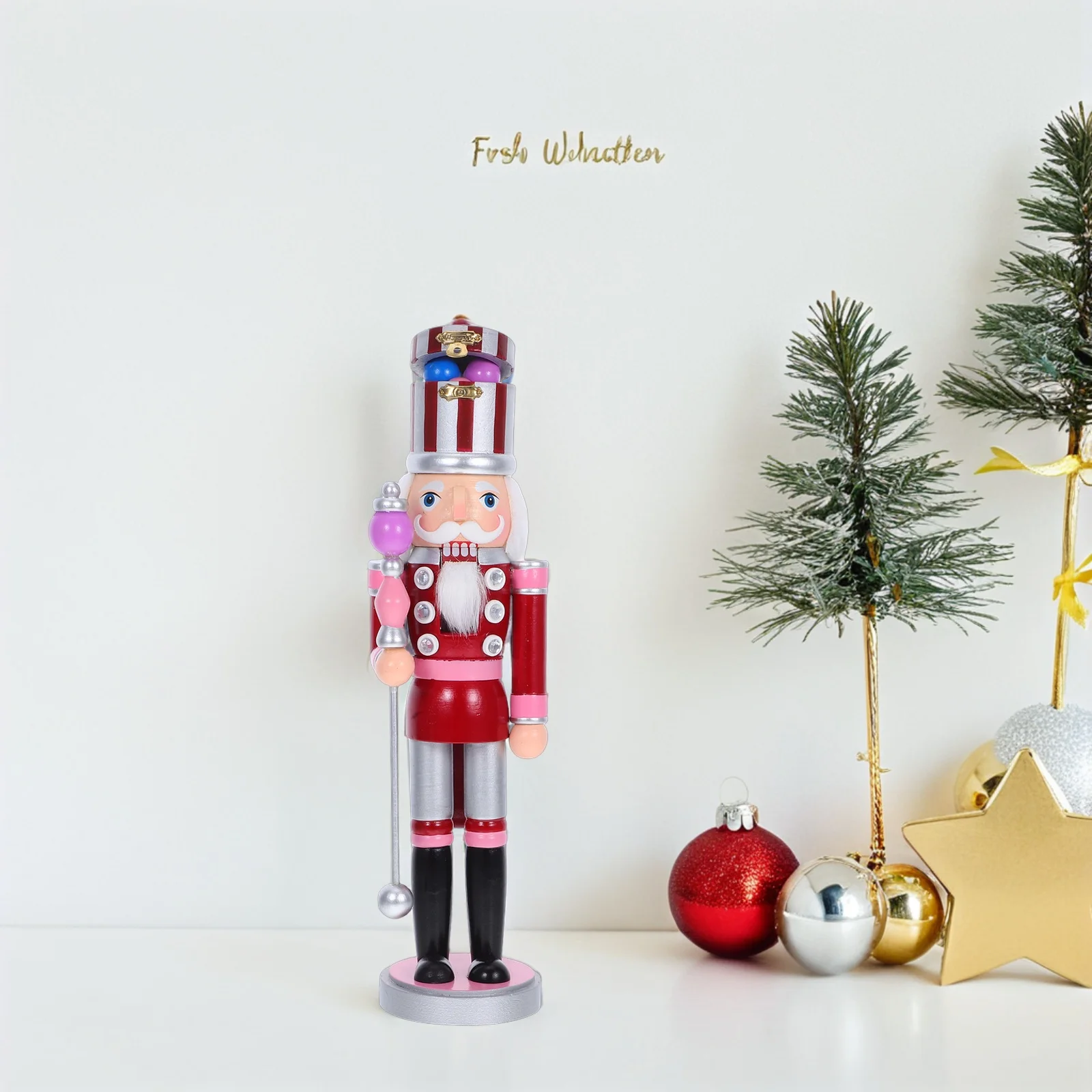 Christmas Nutcracker Soldier Wooden Hand Painted Ornament Festive Table Centerpiece Holiday Decor Soldier Nutcracker
Christmas Nutcracker Soldier Wooden Hand Painted Ornament Festive Table Centerpiece Holiday Decor Soldier Nutcracker