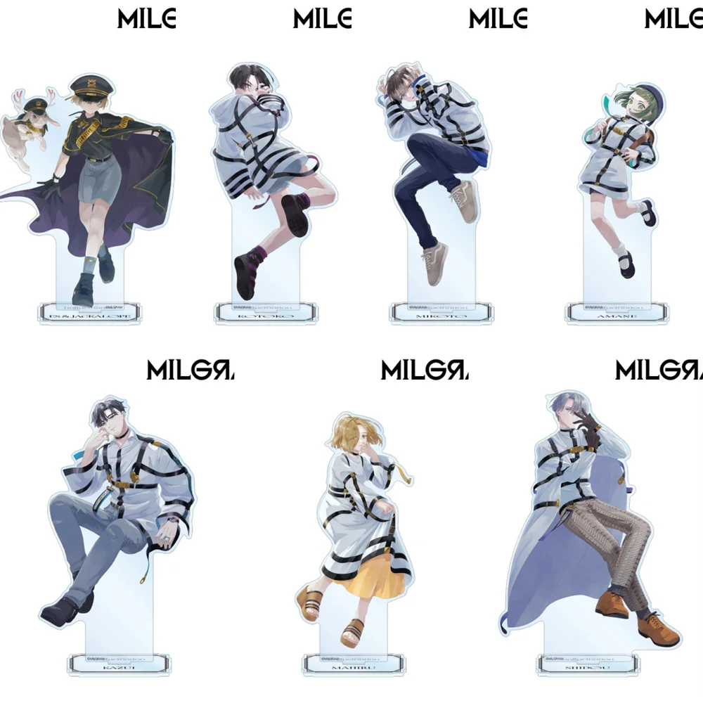 15CM cool Charm Anime MILGRAM Acrylic Stand Keychain Model Cosplay Characters Ornament Accessories Goods Collection Gifts
15CM cool Charm Anime MILGRAM Acrylic Stand Keychain Model Cosplay Characters Ornament Accessories Goods Collection Gifts