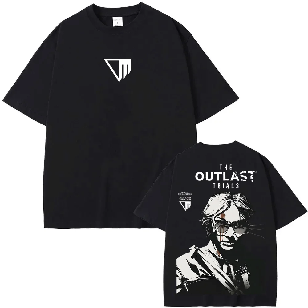 Summer Outlast Trials Players DrawingsT-shirt 2026 New horror game Graphic Printing TEE 100%cotton Comfortable High Quality Tees
Summer Outlast Trials Players DrawingsT-shirt 2026 New horror game Graphic Printing TEE 100%cotton Comfortable High Quality Tees