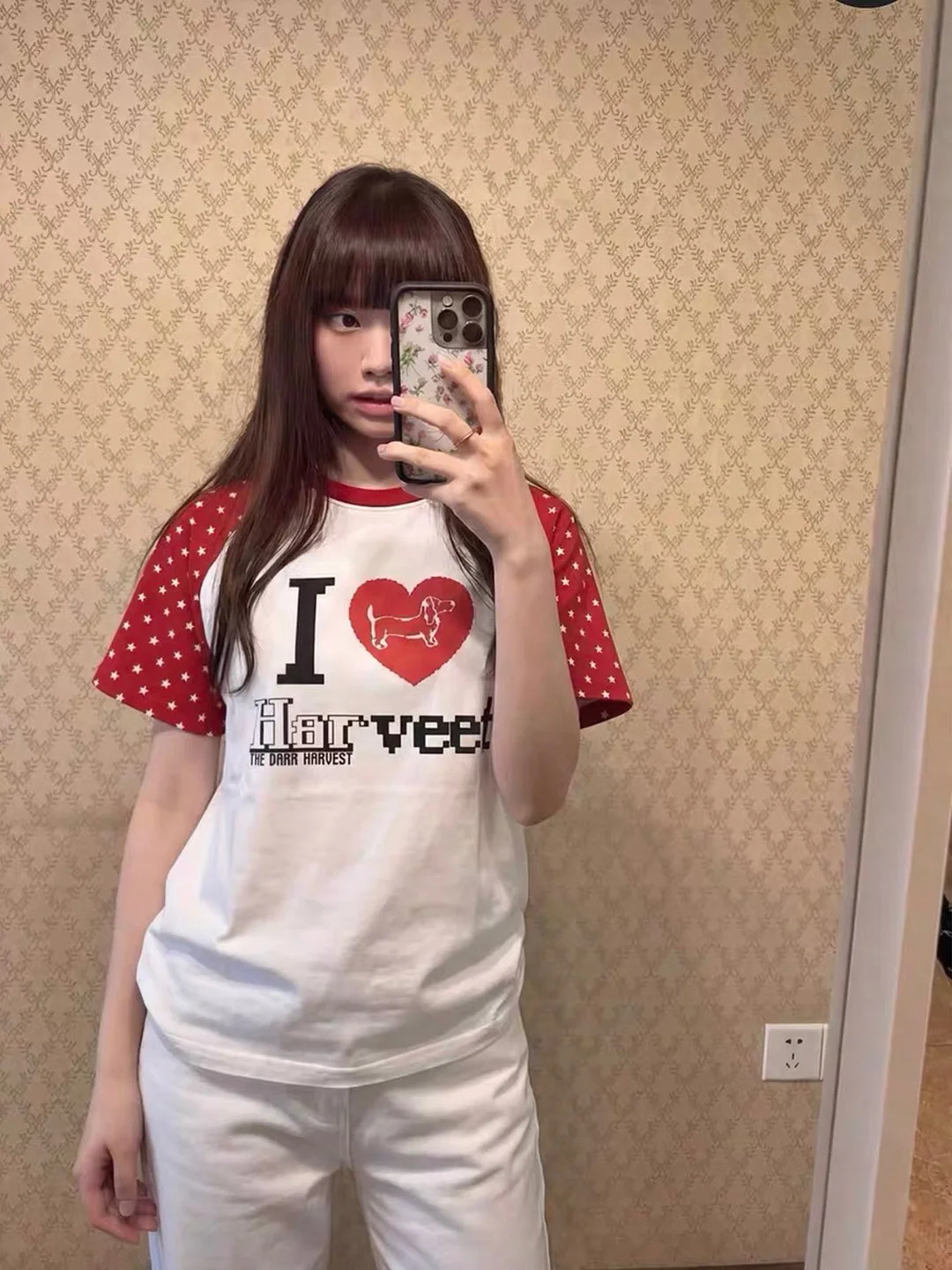 Korean Style Heart Dog Print Short Sleeve Loose Women's T-Shirt Summer Casual Color Block Top Trendy Commute Fashion
Korean Style Heart Dog Print Short Sleeve Loose Women's T-Shirt Summer Casual Color Block Top Trendy Commute Fashion
