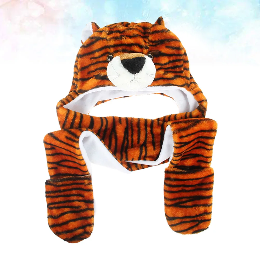 Adorable Animal Shape Hat Lovely Winter Cold Protection Cartoon Ear Protector Hat for Outdoor Party (Yellow Tiger Parttern)
Adorable Animal Shape Hat Lovely Winter Cold Protection Cartoon Ear Protector Hat for Outdoor Party (Yellow Tiger Parttern)