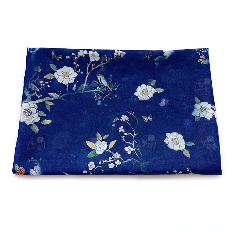 1 ярд, уникальная парча с цветочным птицей, цифровая печать, хлопчатобумажная ткань, юбка, классическая рубашка, сумка, ткань Cheongsam для пэчворка 
1 ярд, уникальная парча с цветочным птицей, цифровая печать, хлопчатобумажная ткань, юбка, классическая рубашка, сумка, ткань Cheongsam для пэчворка