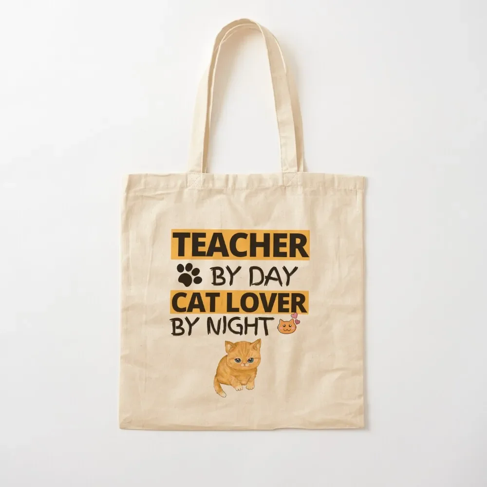 Teacher By Day Cat Lover By Night Tote Bag shopping trolley bag men's canvas Canvas shoulder
Teacher By Day Cat Lover By Night Tote Bag shopping trolley bag men's canvas Canvas shoulder