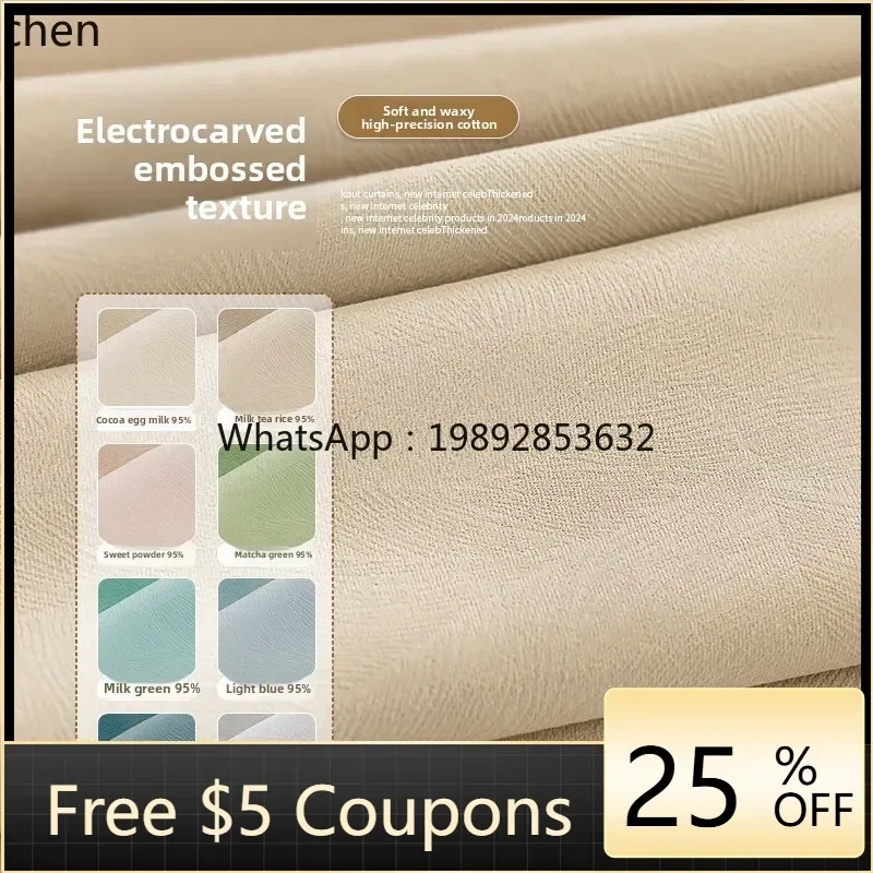 ZZ Custom Curtains for Bedroom Balcony Sun Protection Insulation Shade Curtains Living Room Modern Simple
ZZ Custom Curtains for Bedroom Balcony Sun Protection Insulation Shade Curtains Living Room Modern Simple