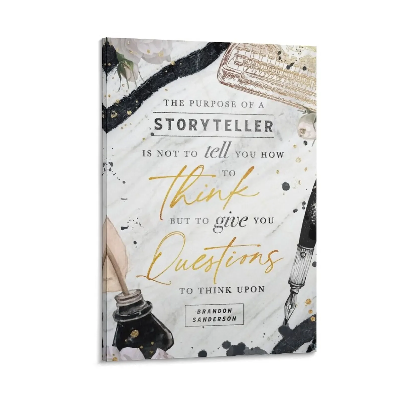 Storyteller Canvas Painting Wall decoration frame Decoration wall decorative pictures for living room
Storyteller Canvas Painting Wall decoration frame Decoration wall decorative pictures for living room