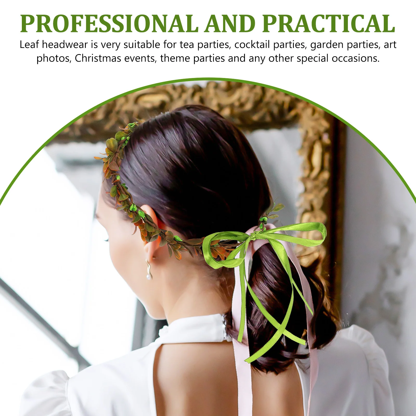 Simulation Leaves Women Hairband Lightweight Creative Wreath Headwear for Prom Party Photography Wreath Hairbands
Simulation Leaves Women Hairband Lightweight Creative Wreath Headwear for Prom Party Photography Wreath Hairbands