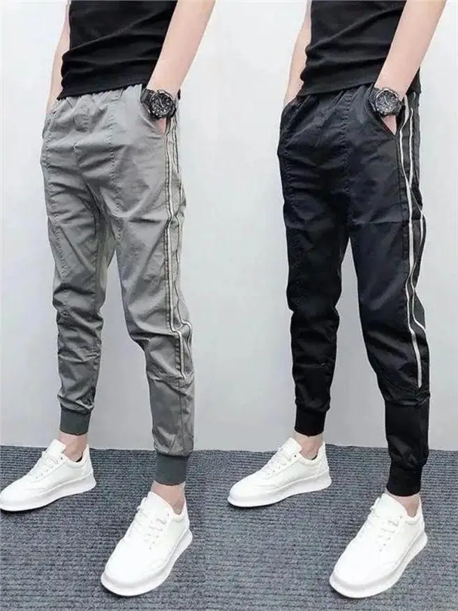 Мужские эластичные повседневные брюки Harlan Thin Qui Dry, спортивные спортивные штаны, облегающие брюки, летний сезон, базовый цвет, полосатый узор
Мужские эластичные повседневные брюки Harlan Thin Qui Dry, спортивные спортивные штаны, облегающие брюки, летний сезон, базовый цвет, полосатый узор