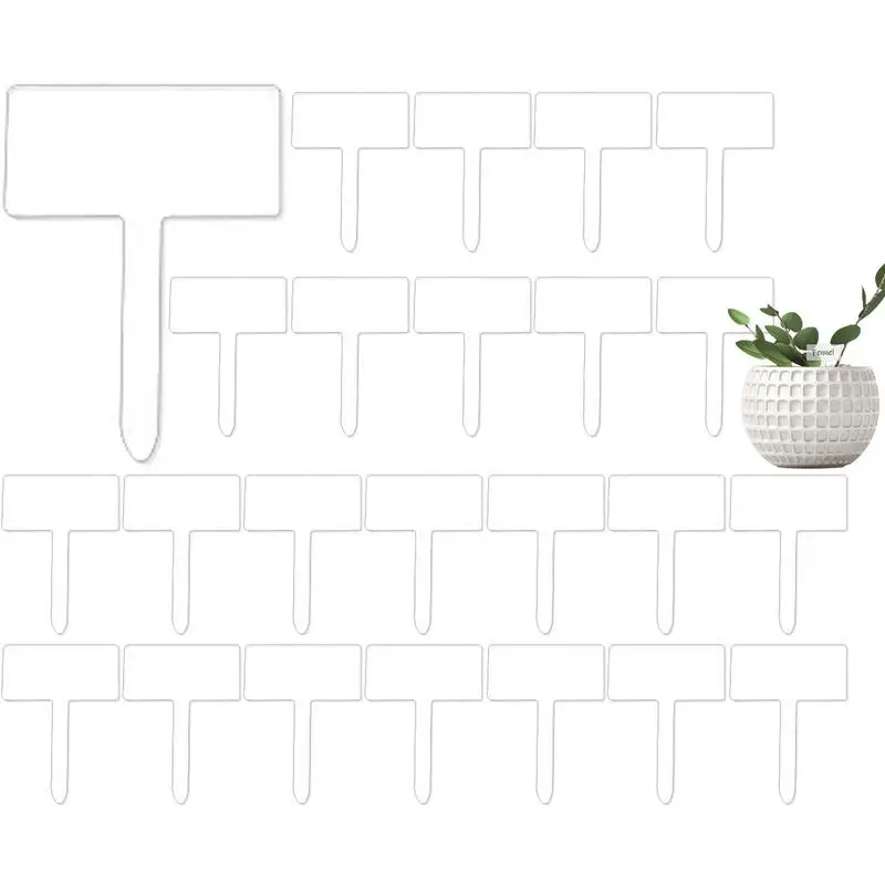 Garden Markers For Plants Outdoor T Shape 24pcs Stake Tags Acrylic Garden Label Stakes Waterproof Plant Identification Stakes
Garden Markers For Plants Outdoor T Shape 24pcs Stake Tags Acrylic Garden Label Stakes Waterproof Plant Identification Stakes
