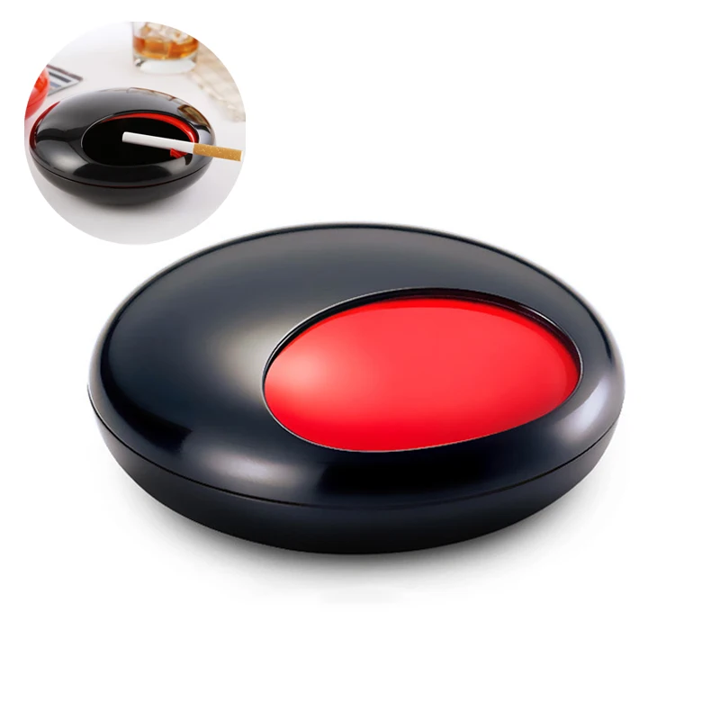 2025 New Creative Rotating Desktop Ashtray Melamine Ashtray with Sliding Lid Windproof Smokeless Ash Tray For Office Home Decor
2025 New Creative Rotating Desktop Ashtray Melamine Ashtray with Sliding Lid Windproof Smokeless Ash Tray For Office Home Decor