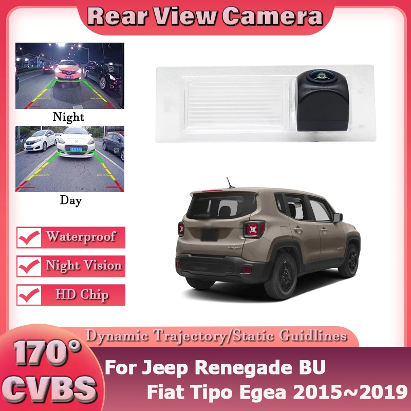 170 ° Широкоугольная камера заднего вида 1080x720P HD CCD ночного видения для автомобиля Jeep Renegade BU Fiat Tipo Egea 2015-2019 12V
170 ° Широкоугольная камера заднего вида 1080x720P HD CCD ночного видения для автомобиля Jeep Renegade BU Fiat Tipo Egea 2015-2019 12V