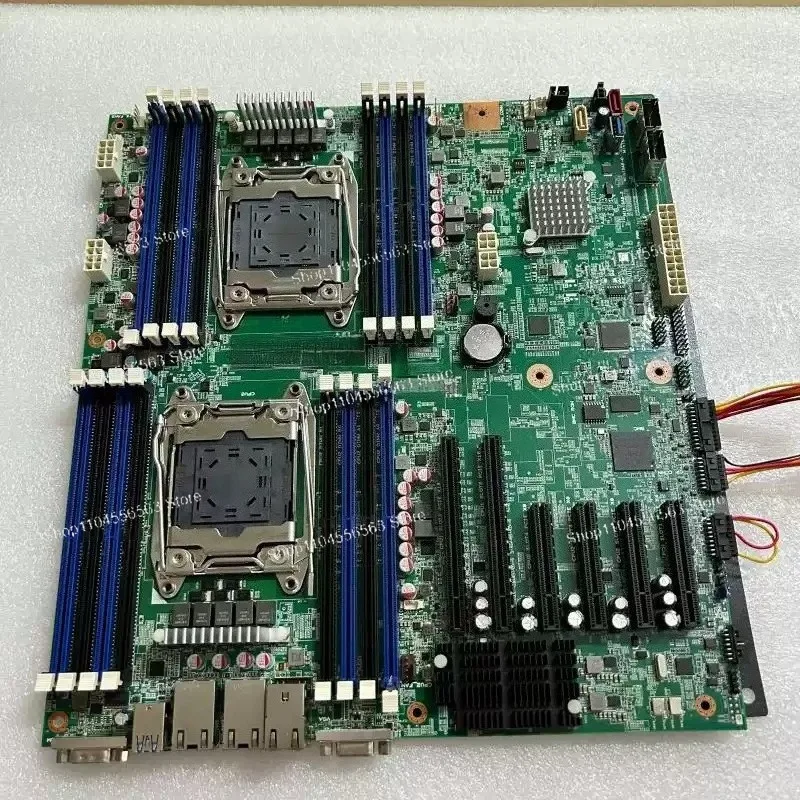 X99 Dual Socket E5-2680V4 Server Board C612 Chip E-ATX, Dual NVMe RAID Workstation Motherboard for Xeon V4/Data Center
X99 Dual Socket E5-2680V4 Server Board C612 Chip E-ATX, Dual NVMe RAID Workstation Motherboard for Xeon V4/Data Center