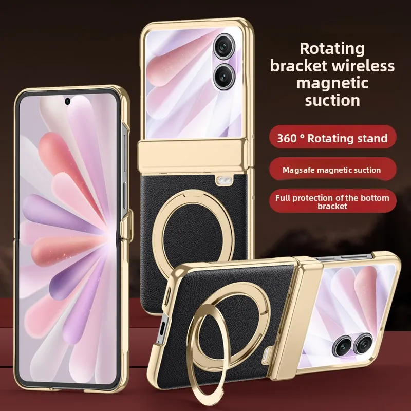 360° Rotating For Magsafe Magnetic Holder Phone Case with HD Screen Protector for Honor Magic V Flip 2 5G Hinge Cover
360° Rotating For Magsafe Magnetic Holder Phone Case with HD Screen Protector for Honor Magic V Flip 2 5G Hinge Cover