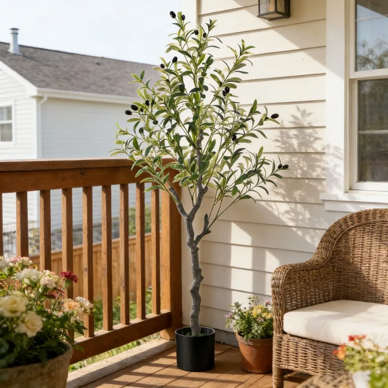 1pc Artificial Olive Tree 120cm Tall Faux Plant for Home Balcony Office Garden Decor Indoor Outdoor Plastic Fake Potted Tree
1pc Artificial Olive Tree 120cm Tall Faux Plant for Home Balcony Office Garden Decor Indoor Outdoor Plastic Fake Potted Tree