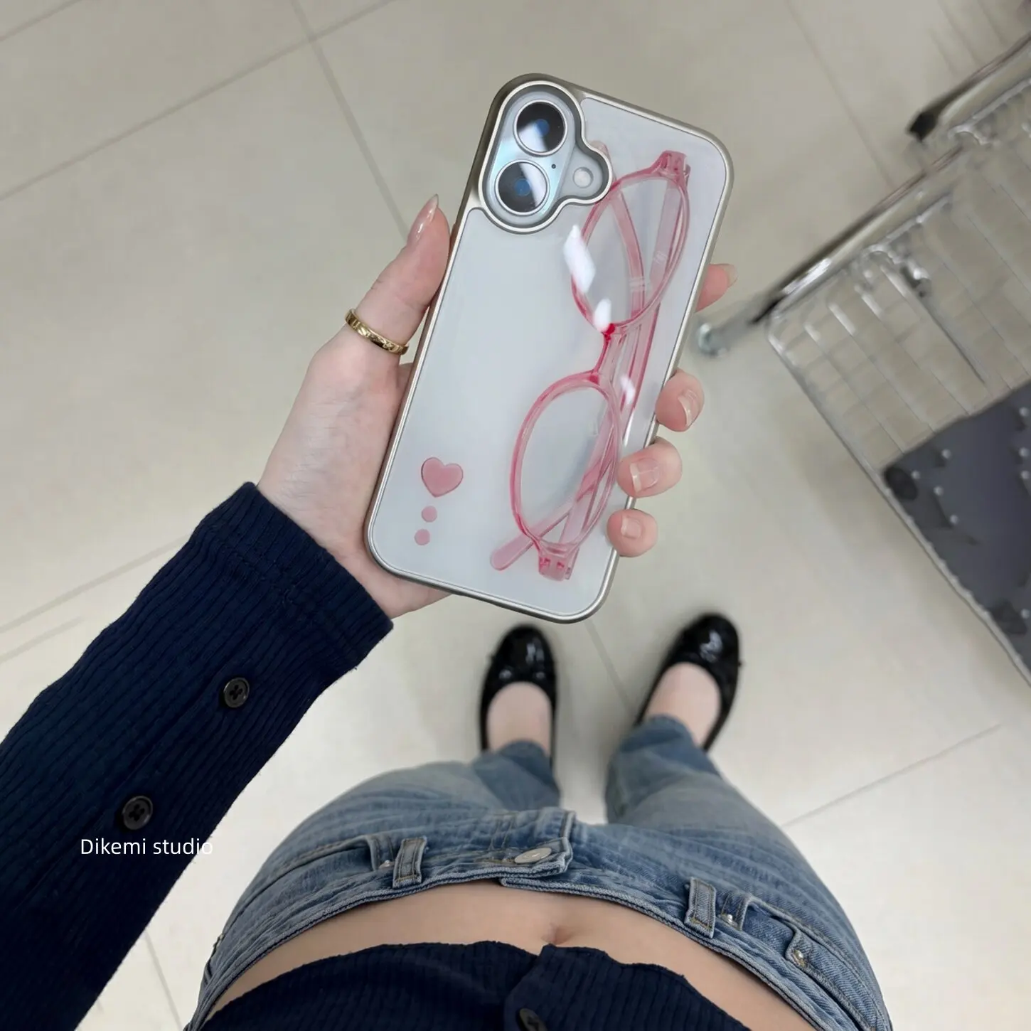 Korean ins Girl Heart Pink Glasses Love HEART Cute Phone Case For iPhone 17 Air 16 E 15 14 13 12 11 Pro XR Max 7 8 Plus Cover
Korean ins Girl Heart Pink Glasses Love HEART Cute Phone Case For iPhone 17 Air 16 E 15 14 13 12 11 Pro XR Max 7 8 Plus Cover
