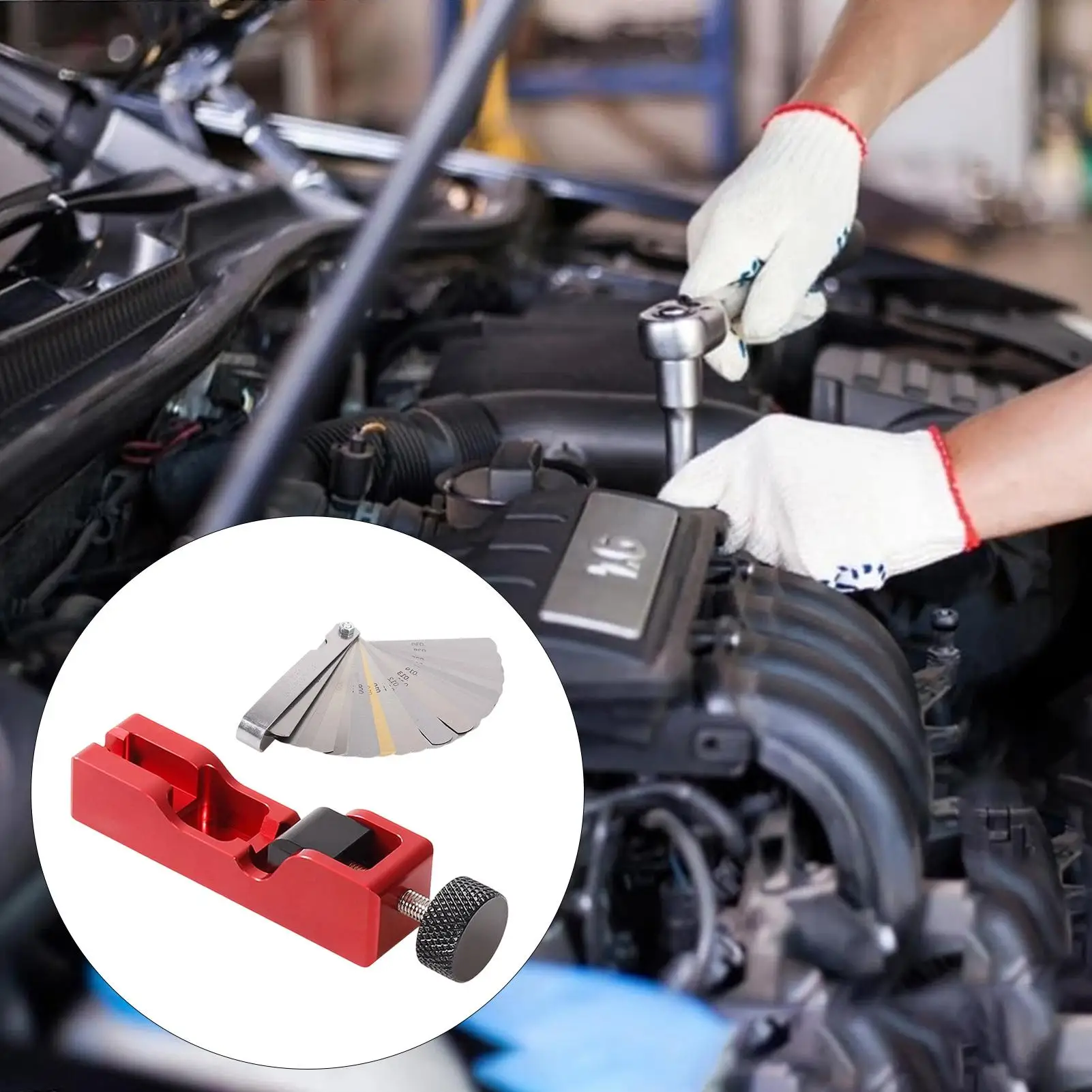Plug Gapper Engine Maintenance Gear Engines Plug Gapper For Automotive Motorcycle Marine Sedan SUV Lawn Mower Home Garage
Plug Gapper Engine Maintenance Gear Engines Plug Gapper For Automotive Motorcycle Marine Sedan SUV Lawn Mower Home Garage