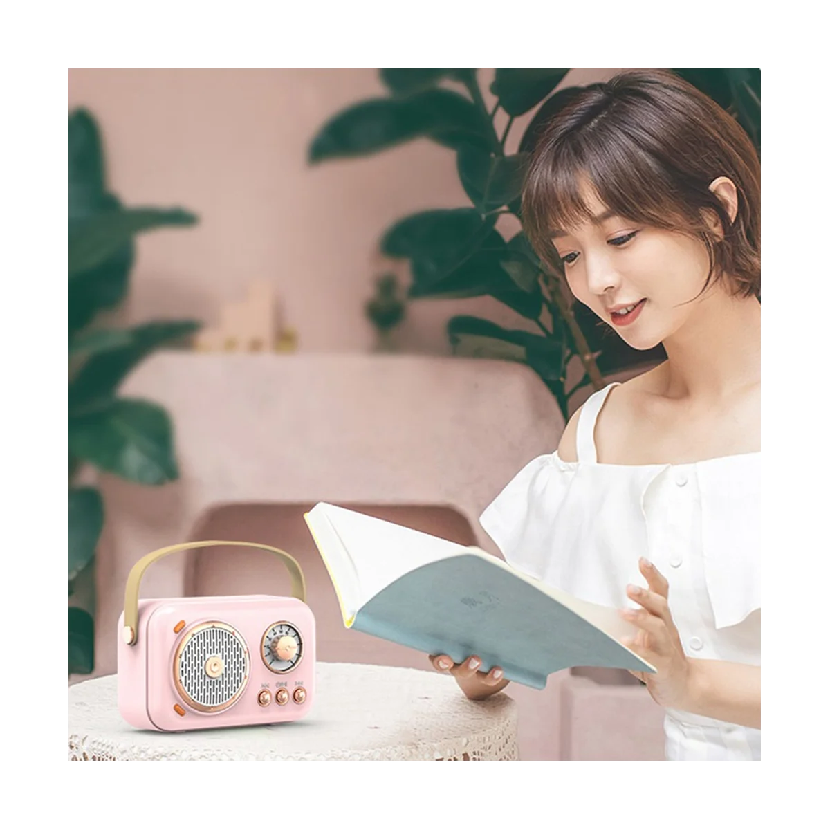Family Outdoor Children's Karaoke Bluetooth Speaker Wireless Microphone Portable Card Subwoofer High Volume,Pink
Family Outdoor Children's Karaoke Bluetooth Speaker Wireless Microphone Portable Card Subwoofer High Volume,Pink