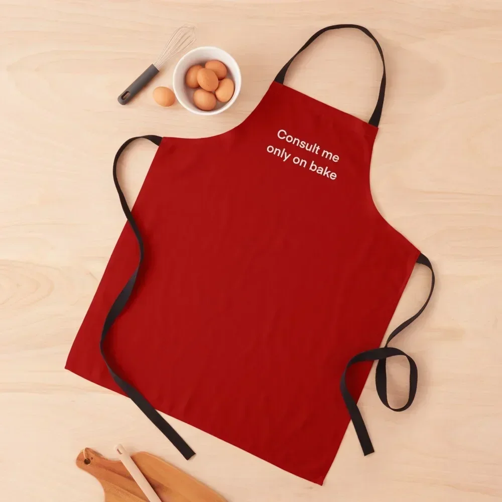Consult me only on bake Apron women's work chefs cookings for women kitchen jacket woman Apron
Consult me only on bake Apron women's work chefs cookings for women kitchen jacket woman Apron