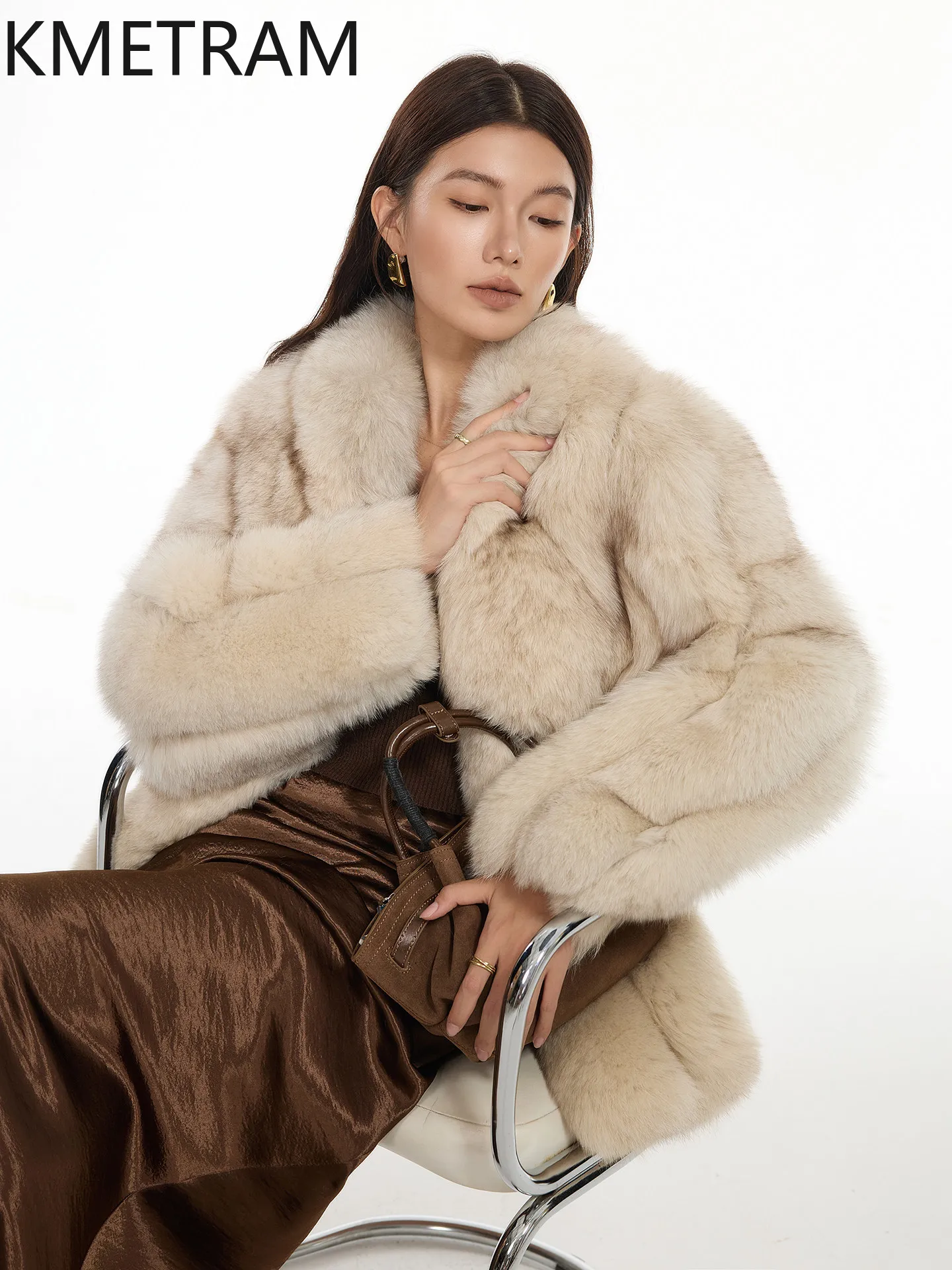 KMETRAM Natural Finnish Fox Fur Jacket Women Mid-Length Whole Fur Coats 75cm Luxe Real Fur Coat Woman Clothing Winter 2026 шуба
KMETRAM Natural Finnish Fox Fur Jacket Women Mid-Length Whole Fur Coats 75cm Luxe Real Fur Coat Woman Clothing Winter 2026 шуба