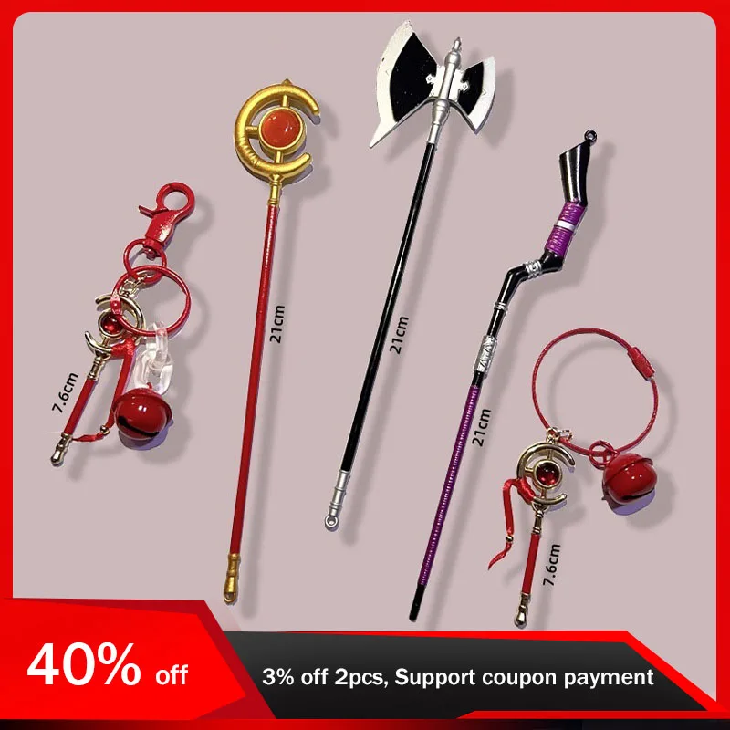 21cm Anime Frieren At The Funeral Peripheral Weapon Model Frieren Staff Himmel Sword Fern Magic Wand Eisen Axe Metal Collections
21cm Anime Frieren At The Funeral Peripheral Weapon Model Frieren Staff Himmel Sword Fern Magic Wand Eisen Axe Metal Collections
