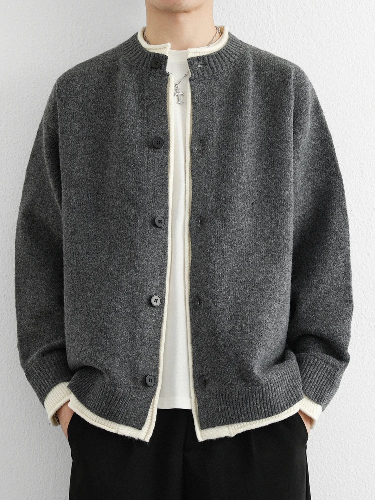 Casual Knitted Sweater Jaet Men's Spring Autumn Faion Brand Haome Open Cardigan Fake Two-Piece Comfortable Soft Polyester
Casual Knitted Sweater Jaet Men's Spring Autumn Faion Brand Haome Open Cardigan Fake Two-Piece Comfortable Soft Polyester