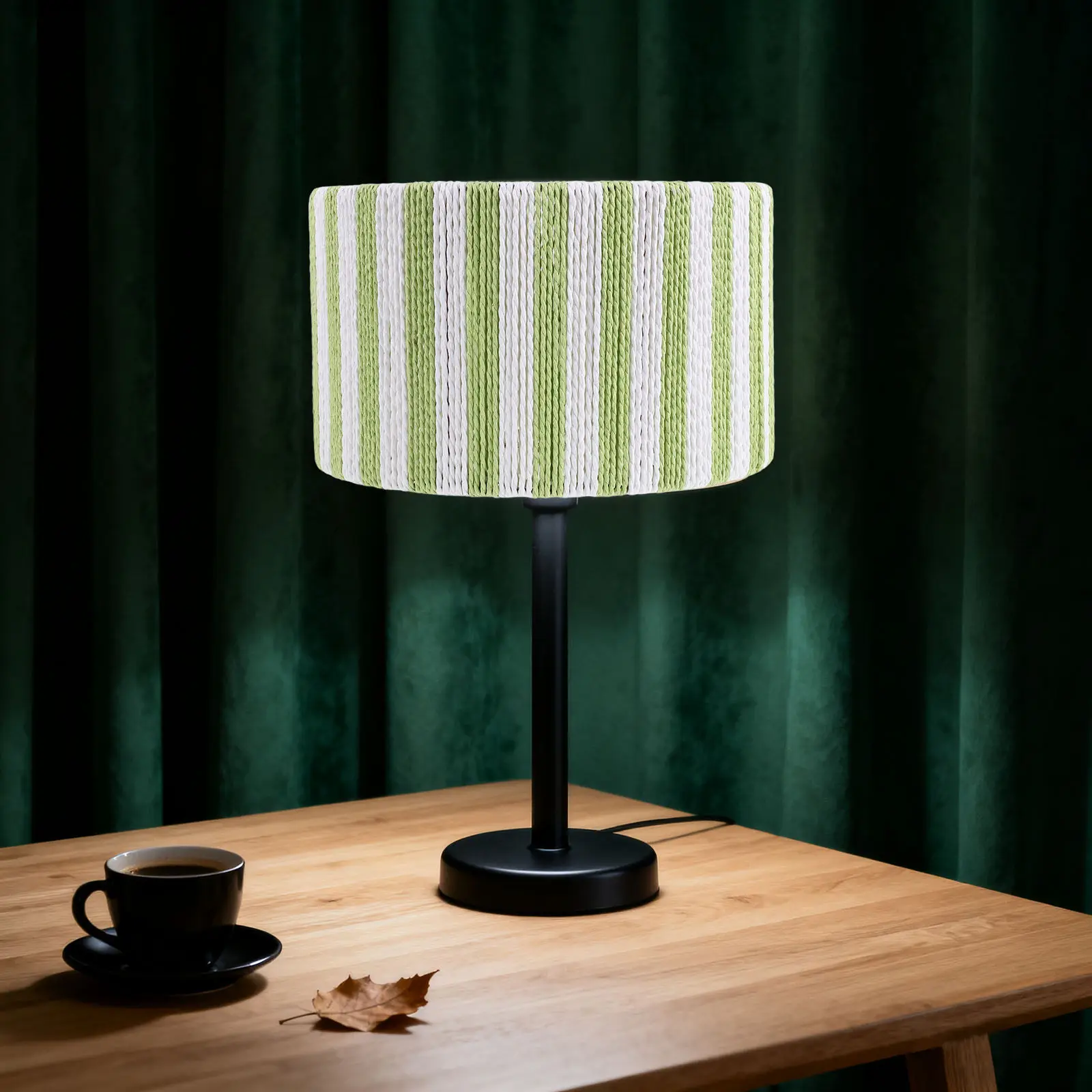 Drum Lamp Shade Paper Rope Striped Cylinder Lampshade 10.24wx6.30h Minimalist Bohemian Bedroom Bedside Table Cover
Drum Lamp Shade Paper Rope Striped Cylinder Lampshade 10.24wx6.30h Minimalist Bohemian Bedroom Bedside Table Cover