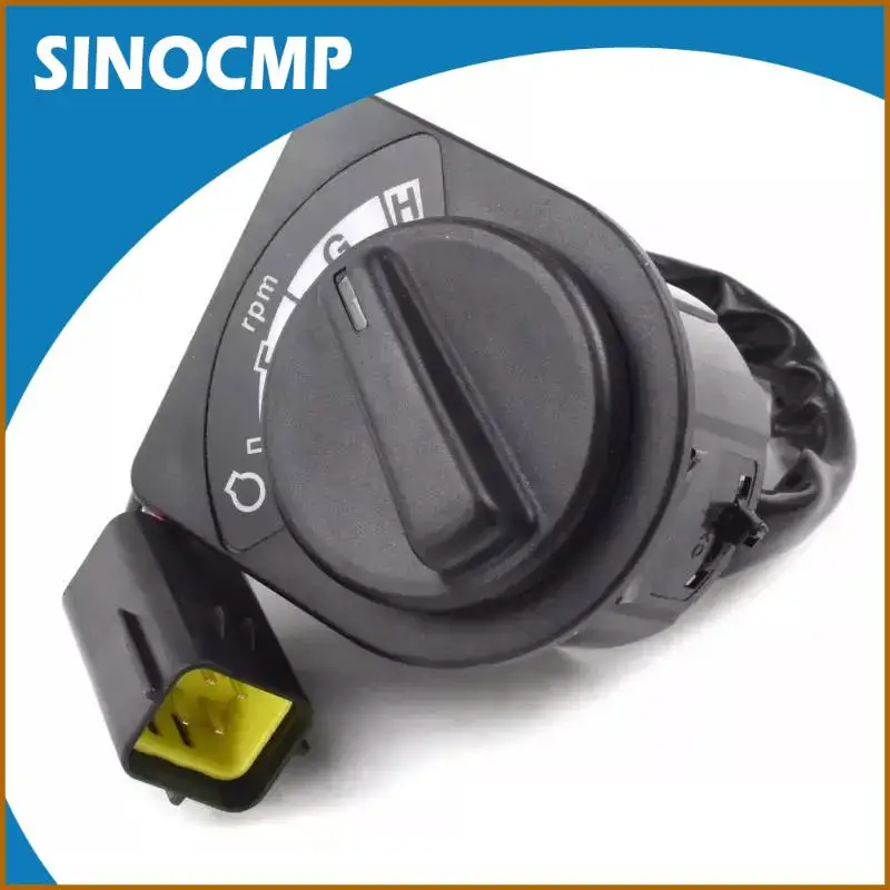 Excavator Throttle Knob, Control Unit Switch, Auto Rotary Knob 14659775 VOE14659775 For Volvo EC210 EC240 EC290 EC330 EC360
Excavator Throttle Knob, Control Unit Switch, Auto Rotary Knob 14659775 VOE14659775 For Volvo EC210 EC240 EC290 EC330 EC360