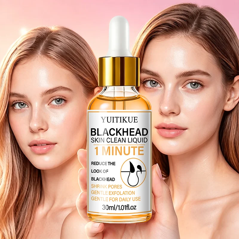 YUITIKUE Quick Blackhead Removal Liquid Deep Purify Skin Shrink Pores Gentle Daily Facial Exfoliating Essence
YUITIKUE Quick Blackhead Removal Liquid Deep Purify Skin Shrink Pores Gentle Daily Facial Exfoliating Essence