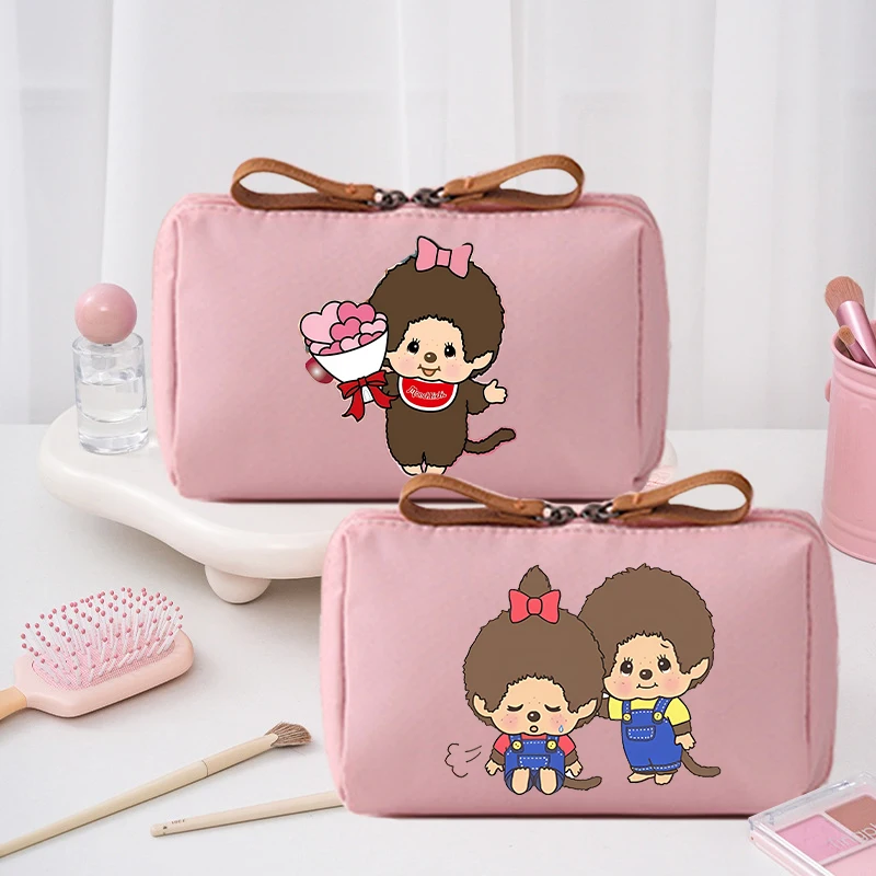 Monchhichis Good-looking Makeup Bag for Women Anime Cartoon Simple Cosmetic Case Students Portable Fashion Washing Bags Gifts
Monchhichis Good-looking Makeup Bag for Women Anime Cartoon Simple Cosmetic Case Students Portable Fashion Washing Bags Gifts