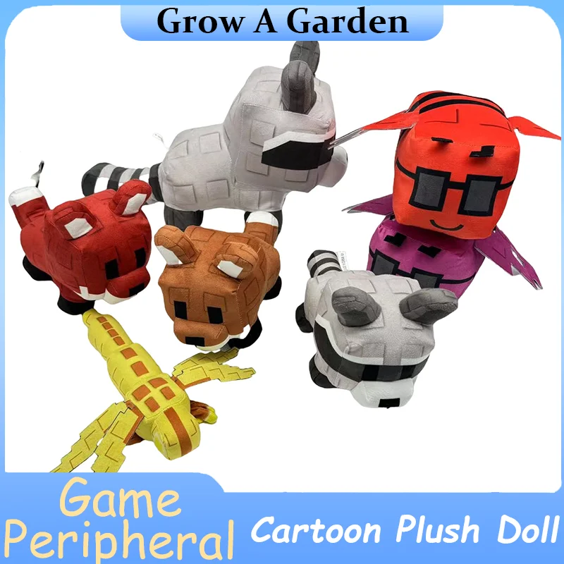 Grow A Garden Plush Toy Racoon Dragonfly Dragon Cartoon Stuffed Animals Plush Pillow Game Surrounding Cartoon Dolls for Roblox
Grow A Garden Plush Toy Racoon Dragonfly Dragon Cartoon Stuffed Animals Plush Pillow Game Surrounding Cartoon Dolls for Roblox