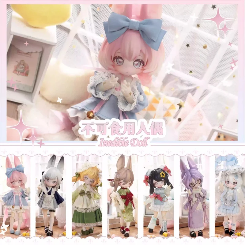 Inedible Doll Jumping Moon Time Rabbit Treasure Series Blind Box Toys Guess Bag Mystery Box Mistery Caixa Action Figure Surpresa
Inedible Doll Jumping Moon Time Rabbit Treasure Series Blind Box Toys Guess Bag Mystery Box Mistery Caixa Action Figure Surpresa