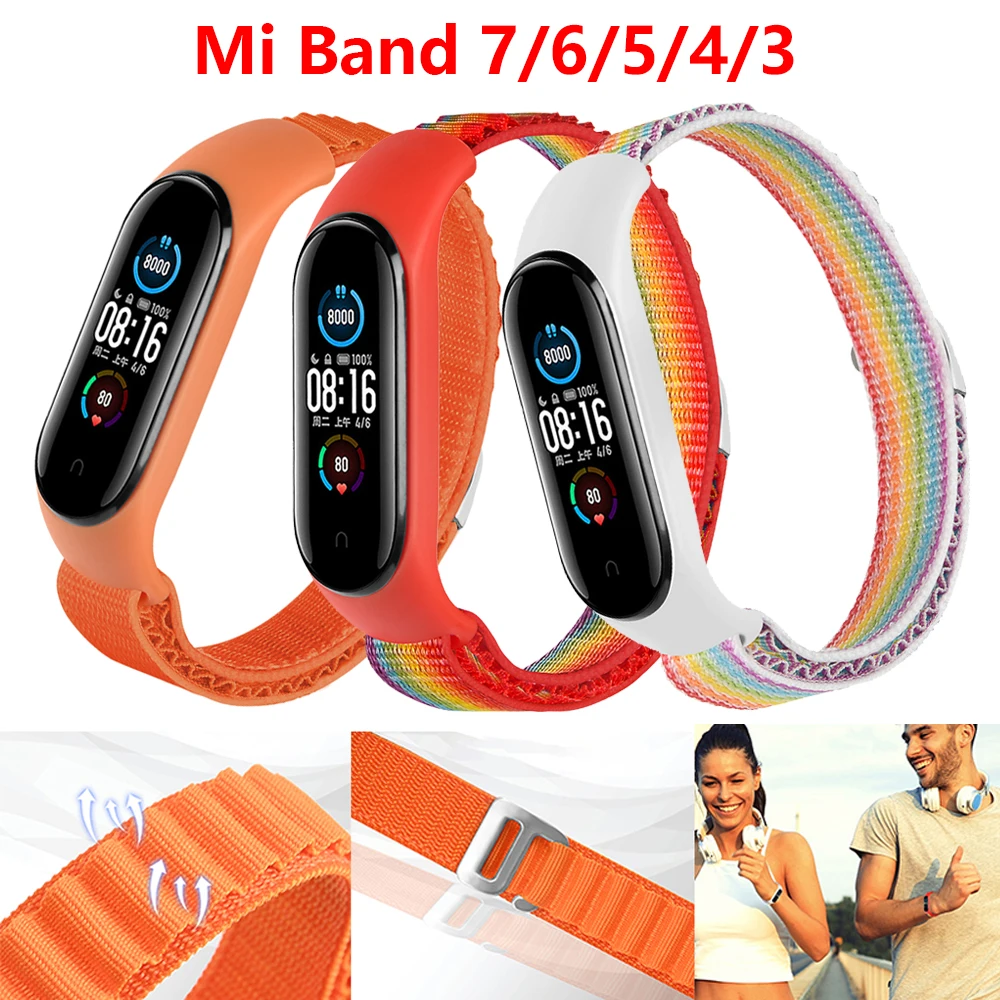 Ремешок Alpine для Xiaomi Mi Band 7 6 5 4 3, сменный спортивный нейлоновый браслет для Mi Band 7 6 5 4, аксессуары для умных часов
Ремешок Alpine для Xiaomi Mi Band 7 6 5 4 3, сменный спортивный нейлоновый браслет для Mi Band 7 6 5 4, аксессуары для умных часов