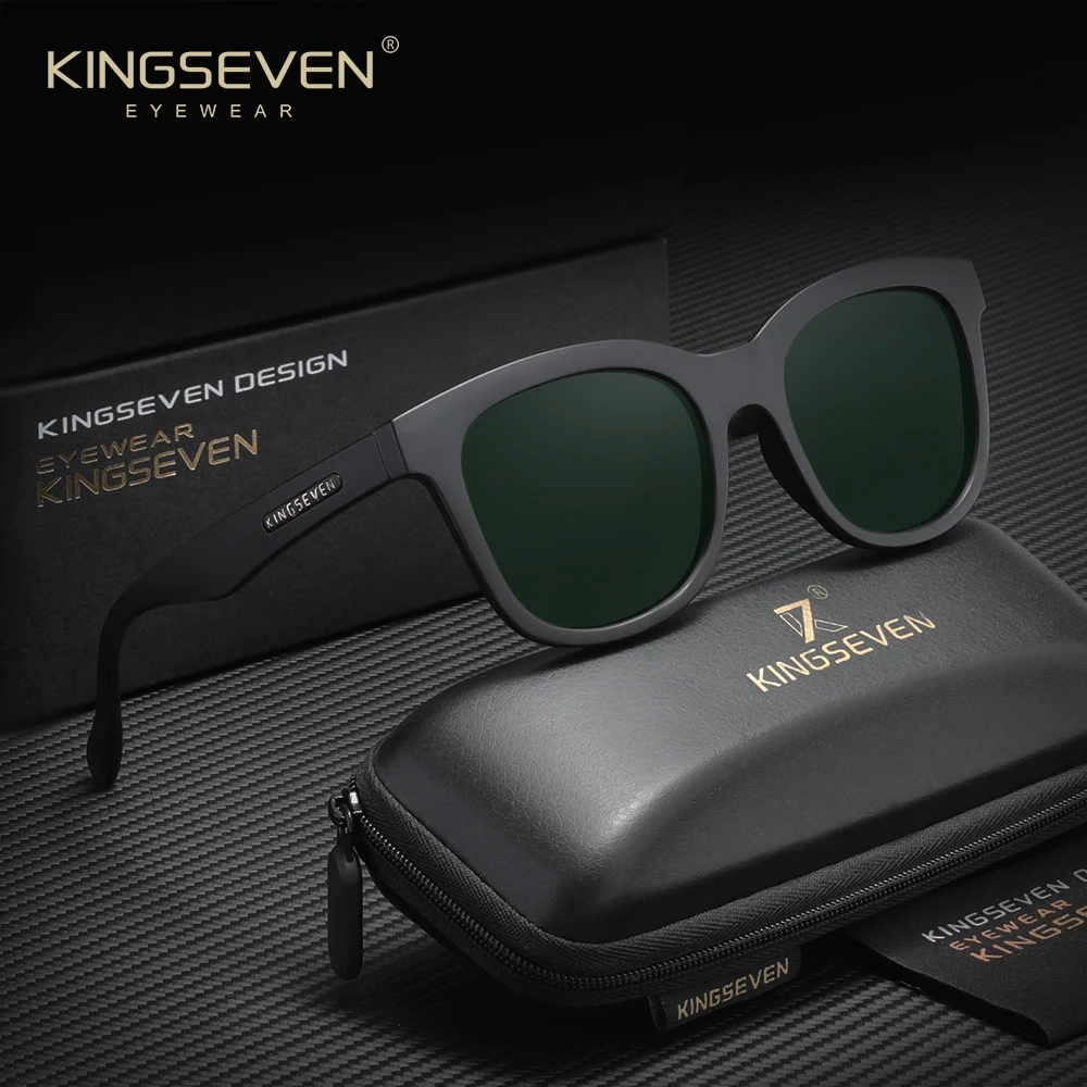 KINGSEVEN Brand Sunglasses TR90 Polarized UV400 Glasses For Men Women Driving Summer Eyewear Male
KINGSEVEN Brand Sunglasses TR90 Polarized UV400 Glasses For Men Women Driving Summer Eyewear Male