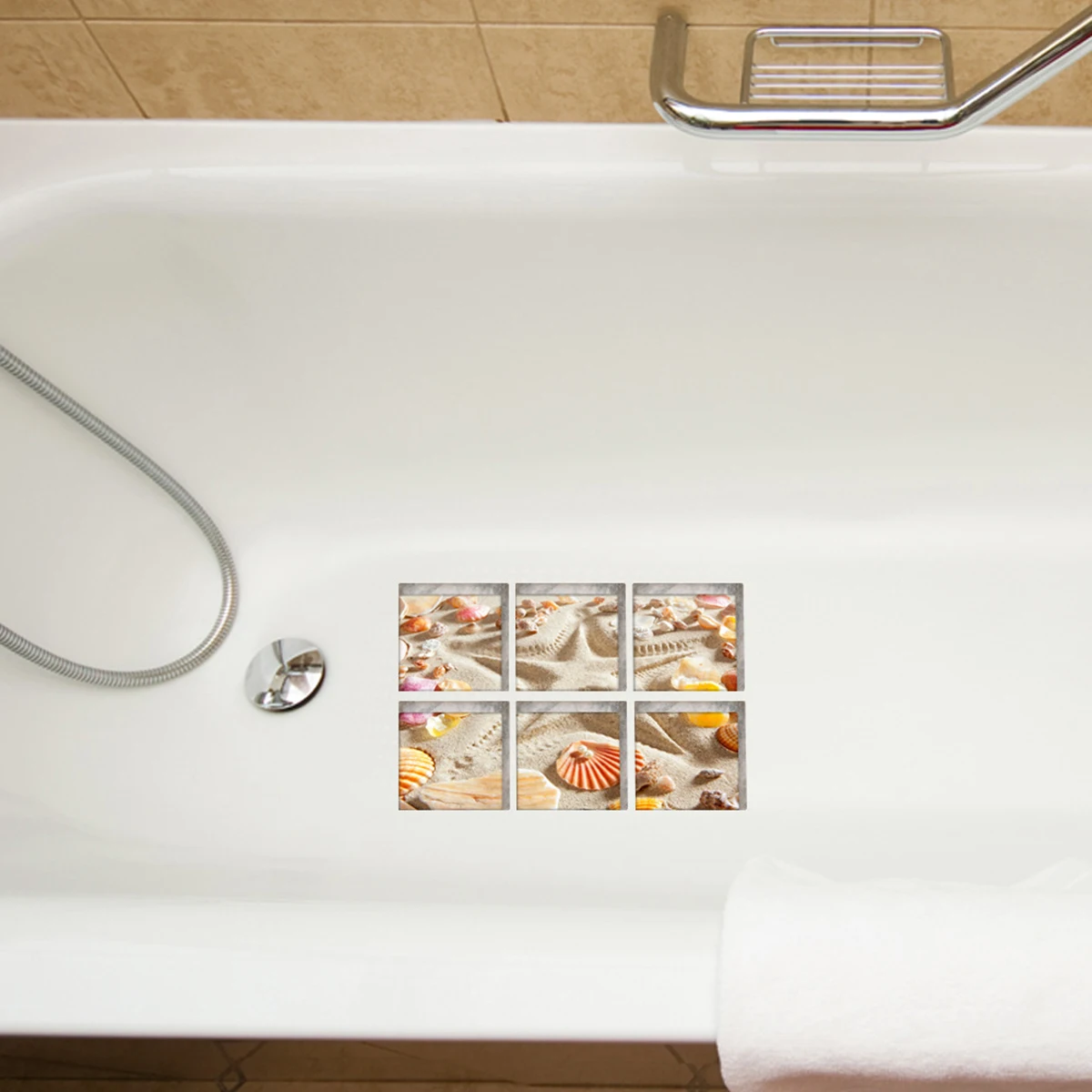 6 Pcs Shower Stickers Removable Bathtub Non Slip Shower Sticker Treads Bathroom Safety Pad Anti Bathtub Sticker Slip
6 Pcs Shower Stickers Removable Bathtub Non Slip Shower Sticker Treads Bathroom Safety Pad Anti Bathtub Sticker Slip