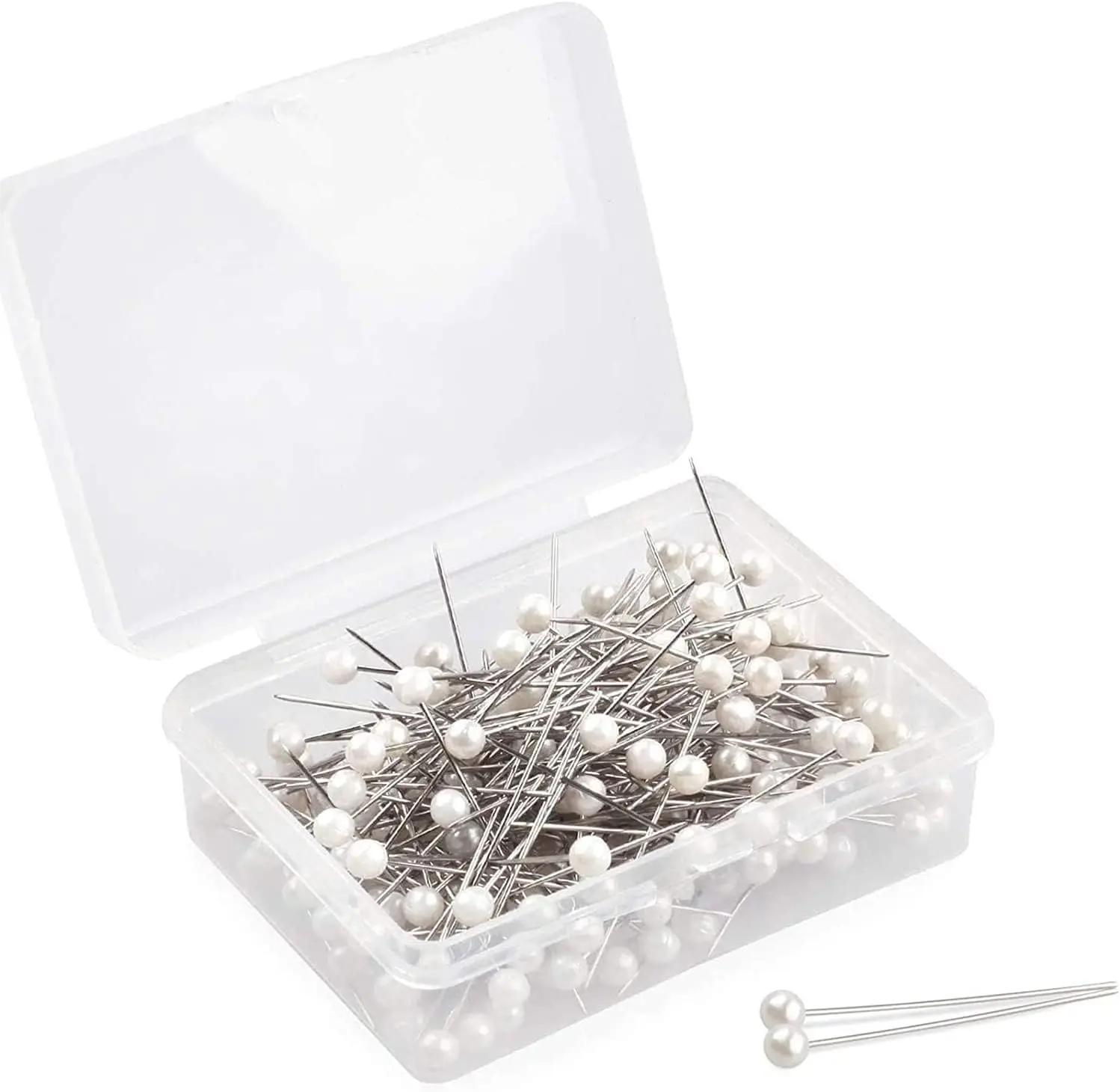 600 PCS Push Pins with Pearlized Ball Head for Sewing, Knitting, and Crafting Projects
600 PCS Push Pins with Pearlized Ball Head for Sewing, Knitting, and Crafting Projects