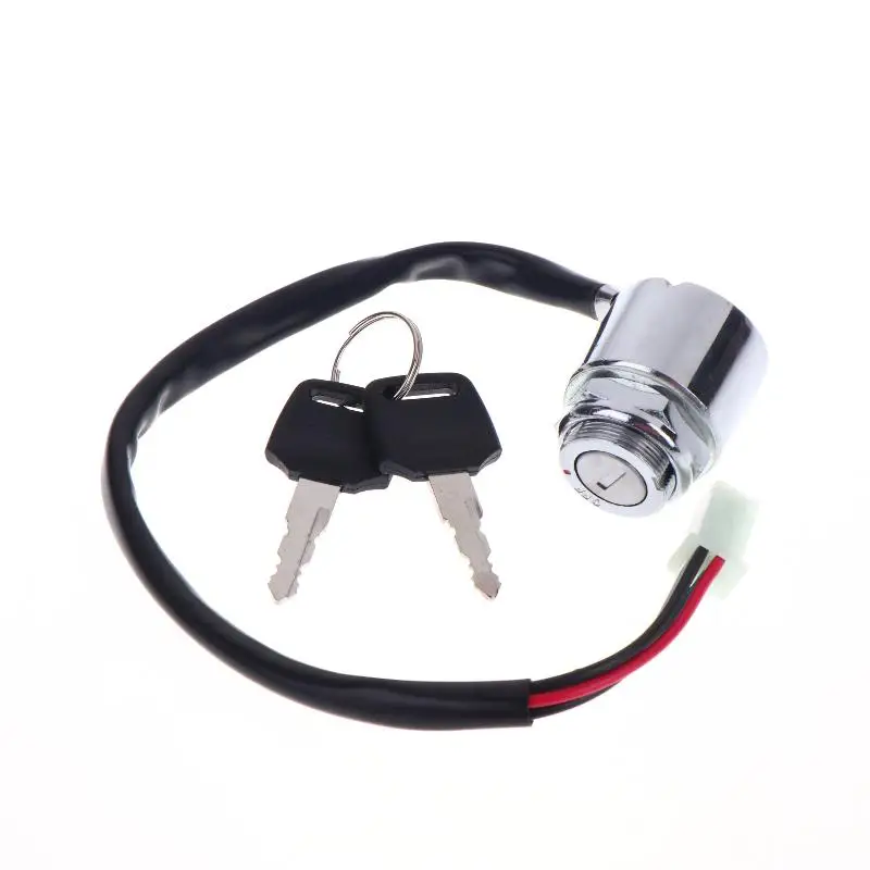Universal Motorcycle 4 Wire 2 Position Ignition Switch Waterproof Electric Door Lock Electric Start Motorcycle Ignition Switch
Universal Motorcycle 4 Wire 2 Position Ignition Switch Waterproof Electric Door Lock Electric Start Motorcycle Ignition Switch