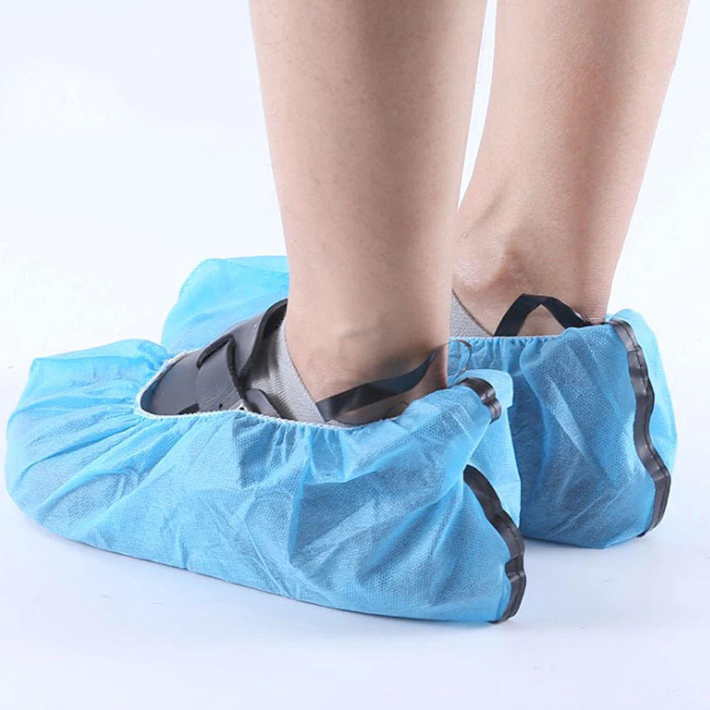 Anti Static Shoe Covers Elastic Band Overshoes Thicken Blue Protector Disposable Non Woven Shoes Protector Lightweight Portable
Anti Static Shoe Covers Elastic Band Overshoes Thicken Blue Protector Disposable Non Woven Shoes Protector Lightweight Portable