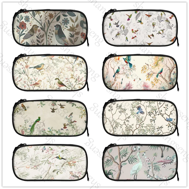 Branch bird pattern Pencil case large capacity pencil case multifunctional stationery storage bag student learning supplies gift
Branch bird pattern Pencil case large capacity pencil case multifunctional stationery storage bag student learning supplies gift